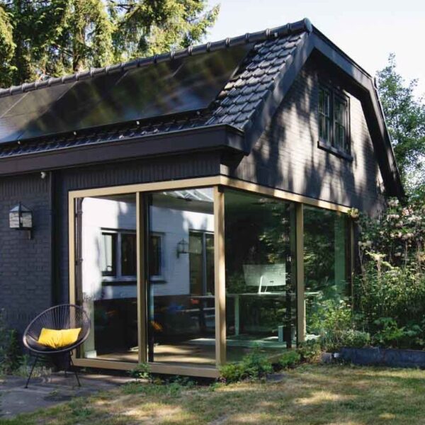 Gerenoveerde schuur verbouwd tot kantoor – jaren ’30 woning Kerckebosch Zeist